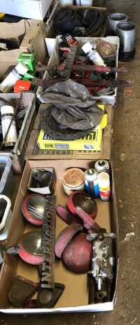 International harvester spares, including dual clutch, etc.