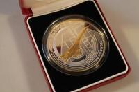 Alderney silver proof ten pounds (2003) for Concorde's last flight