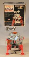 A 1960's Japanese tin plate toy of the Apollo Lunar Module