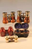 Five 19thC and later opera glasses