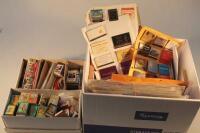 A large collection of matchboxes