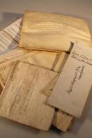 A collection of deeds and documents relating to 35 Townwall