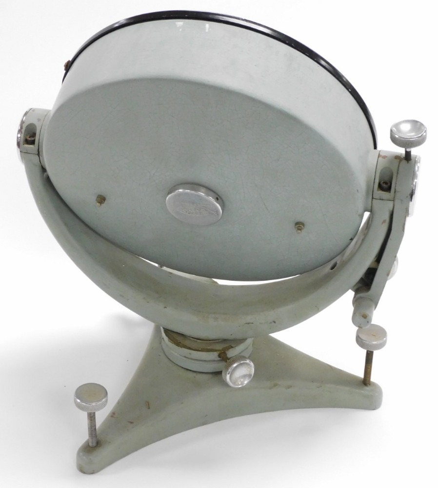 A mid Century optical works signalling mirror, T542, serial numbers ...