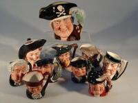 Royal Doulton character jugs