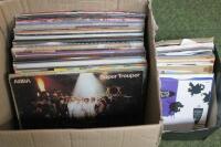 A collection of 1970s and 80s LP and 45rpm singles records