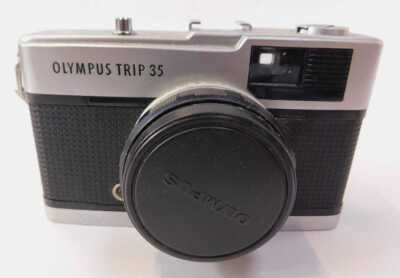 A group of cameras, to include a Kodak number 1A pocket camera, an Olympus Trip 35, etc. (1 tray) - 4