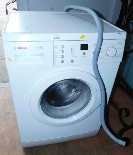 A Bosch Vario Perfect washing machine. WARNING! This lot contains untested or unsafe electrical items. It is supplied for scrap or re-conditioning only TRADE ONLY