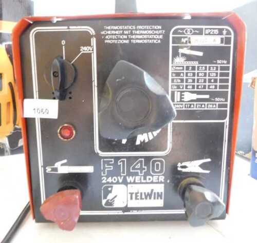 A Telwin F140 240 volt welder.