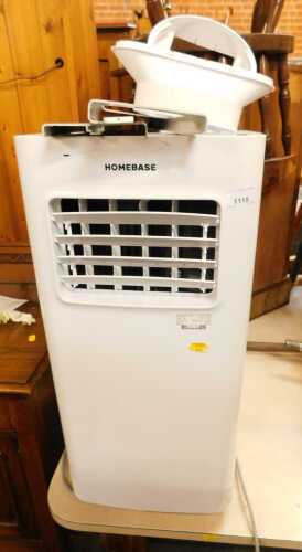 A Homebase air conditioner. We cannot confirm if in working order but it has passed its PAT test.