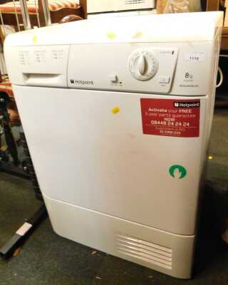 A Hotpoint Aquarius 8kg tumble dryer, TCM580.