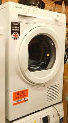 A Hotpoint 8kg tumble dryer.