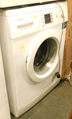 A Bosch Maxx 7 Varioperfect washing machine.