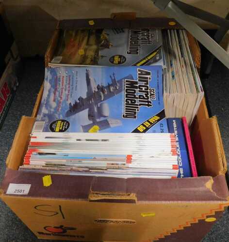 A group of Scale Aircraft Modelling magazines. (1 box)