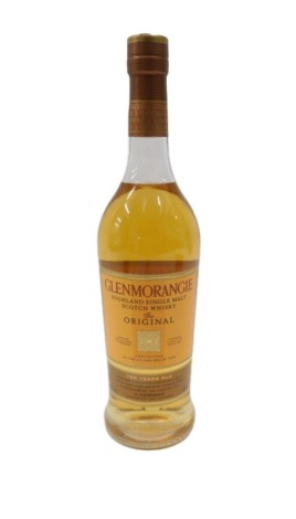 A bottle of Glenmorangie The Original Scotch whisky, 10 Years Old.