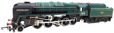 A Hornby OO gauge BR Evening Star, 2-10-0, RO65, boxed.