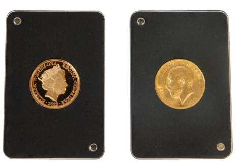 A London Mint Office proof sovereign set, The Unexpected Queen's Sovereign set comprising a 1986 and 2022 full gold sovereign, limited edition number 18/96, with a certificate, in presentation case, together with associated paperwork.