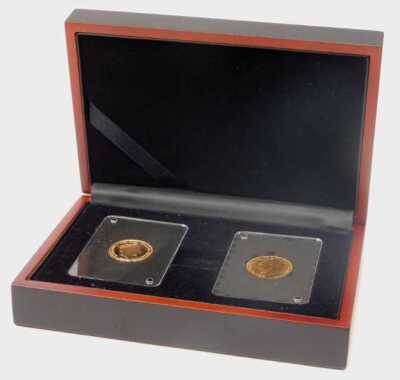 A London Mint Office proof sovereign set, The Unexpected Queen's Sovereign set comprising a 1986 and 2022 full gold sovereign, limited edition number 18/96, with a certificate, in presentation case, together with associated paperwork. - 3