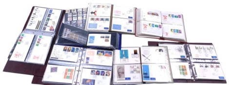 Stamps.- first day covers.- GB 8 albums of GB fdc's 1937-2010's