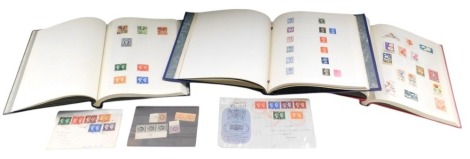 A quantity of stamps, British and foreign, to include Elizabeth II, George VI, foreign etc.