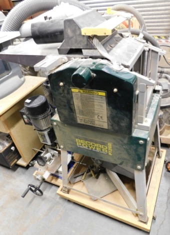 A Record Power 10inch planer, PT260.