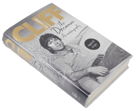 A signed Cliff Richard autobiography The Dreamer.