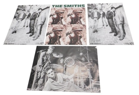 Four Smiths music posters.