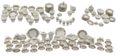 A large quantity Paragon Country Lane pattern tea coffee and dinner ware, to include soup plates, cups, saucers, etc. (AF)