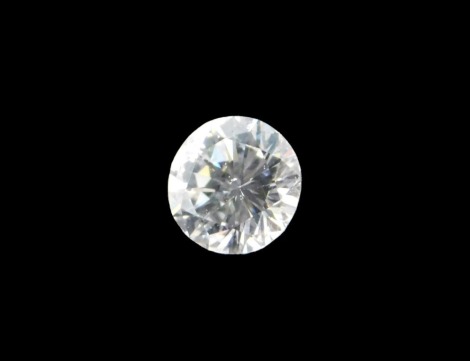 A diamond loose stone, approx 0.40cts, assessed colour H-J, assessed clarity I1/2.