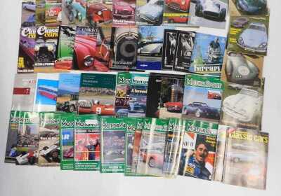 A group of automobile related catalogues, to include Christie's and Sotheby's 1990s and 1980s catalogues, and a small group of Thoroughbred and Classic Car magazines, Motor Sport magazine, etc. (1 box) - 2