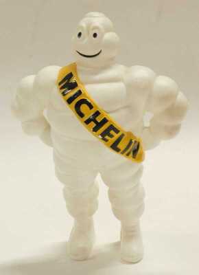 A plastic 'Bibendum' Michelin Man, 31cm high. - 2