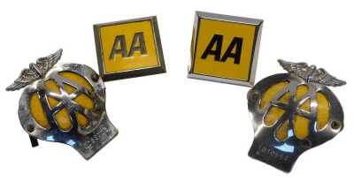 Four AA badges. (4)