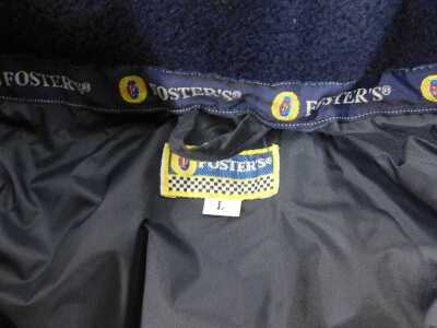 A Fosters Official Sponsors of Grand Prix waterproof jacket, size Large. - 3