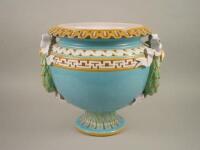 A Minton Majolica jardiniere