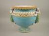 A Minton Majolica jardiniere