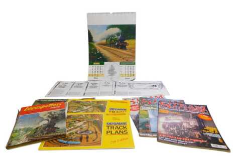 Locomotive model railway and other publications, including Railway Modeller, Model Railways for the Serious Enthusiast, Steam Classic Magazine, Hornby Railways 35th Edition Catalogue, etc. (1 box)