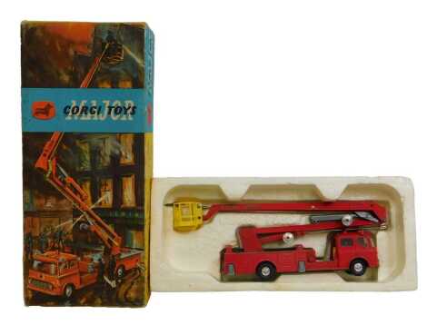 A Corgi Toys diecast fire engine, 1127, boxed.