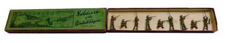 W Britain No.1260 Soldiers of the British Empire 1930 Soldiers, boxed.