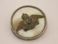 A Royal Flying Corps lapel button