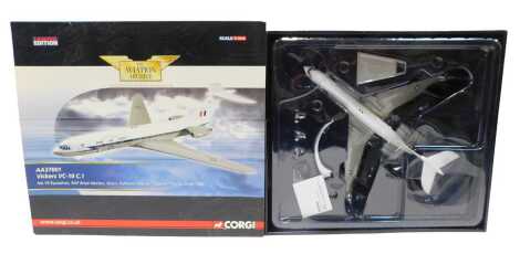 A Corgi The Aviation Archive 1:44 scale AA37001 Vickers VC-10 C1 No.10 Squadron, RAF Brize Norton, Oxon, Falkland Islands "Case Vac" Flight June 1982, boxed.