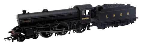 A Bachmann Branchline OO gauge Class B1 locomotive Roedeer, 4-6-0, 1040, in LNER lined black without generator, 31-706, boxed.