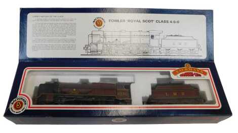 A Bachmann Branchline OO gauge Royal Scot Class locomotive The West Yorkshire Regiment, 4-6-0, 6130, LMS maroon livery, with parallel boiler, 31279, boxed.