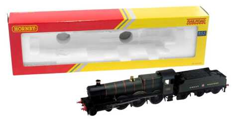 A Hornby Railways OO gauge Hall class locomotive Adderley Hall, 4-6-0, 4901, in GWR lined green, R3170, boxed.