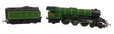 A Tri-ang OO gauge LNER Class A3 locomotive Flying Scotsman, 4-6-2, 4472, LNER lined green livery.