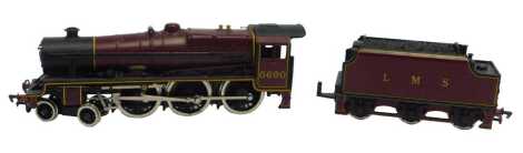 A Mainline OO gauge Class 5XP locomotive Leander, 4-6-0, 5690, MSL crimson livery.