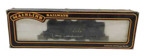 A Mainline Railways Class N2 locomotive, 0-6-2T, 4744, in LNER lined black.