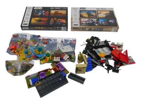 Lego, to include VIP sets number 40606, 40512, Star Wars 4 in 1 puzzle, further Lego, etc. (a quantity)