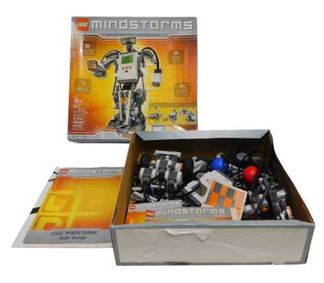 A Lego Mind Storms NXT set, 8527, boxed.