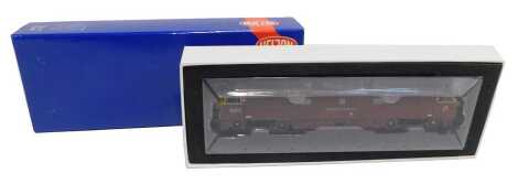 A Heljan OO gauge Class 52 diesel locomotive Western Firebrand, DCC fitted with sound, D012, British Rail maroon, 5215.