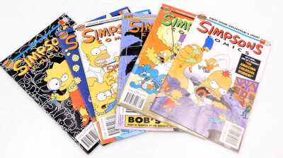 Various Star Wars and other comics, to include Simpson's Krusty The Clown, Star Wars episode comics, magazines. (2 ring binders) - 3