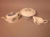 A Wedgwood Susie Cooper design Glen Mist pattern part dinner and tea service.